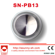 Elevator Round Buttons with Mirror Surface (SN-PB13)